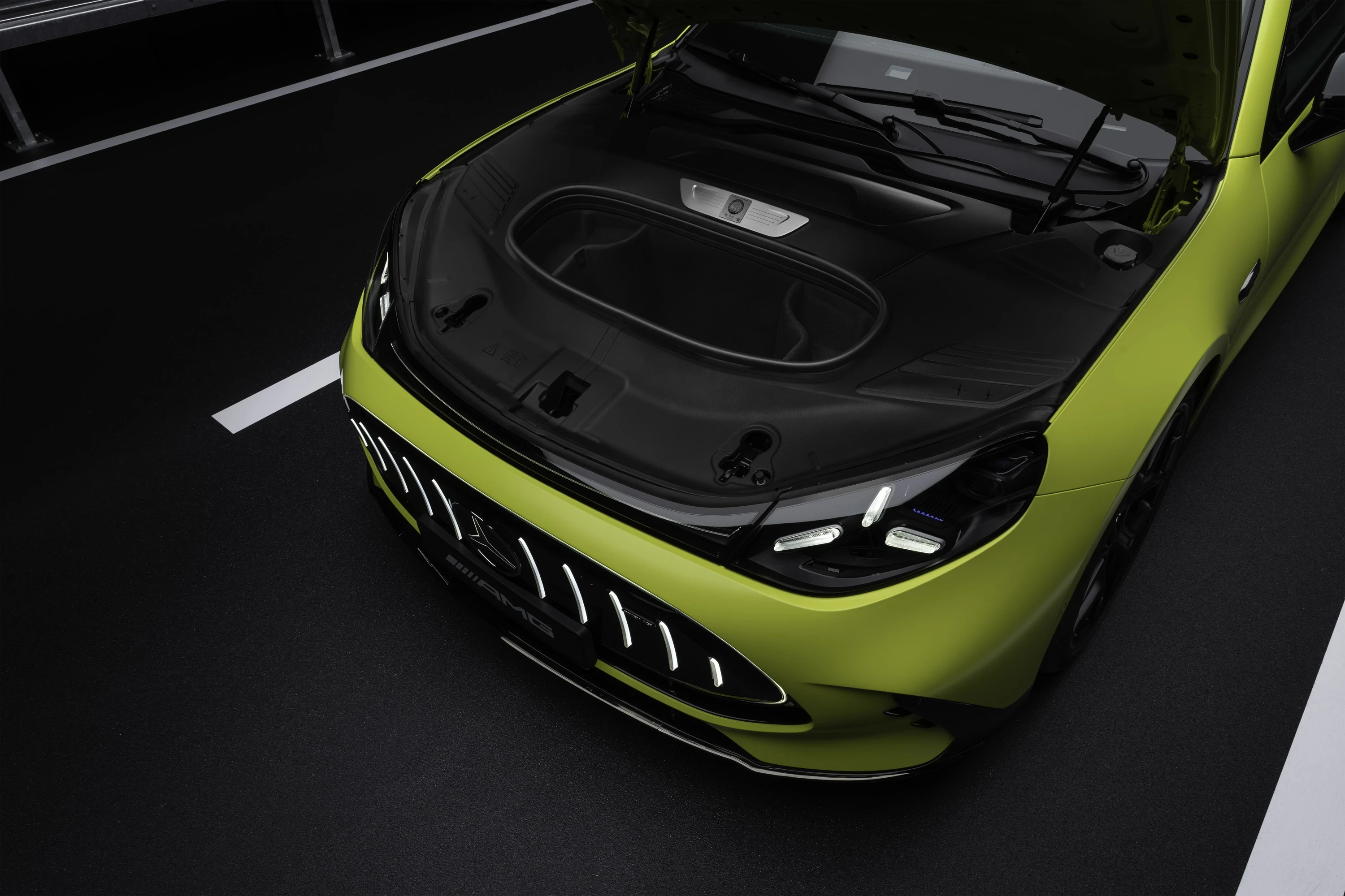 Mercedes GT 63 4-Door Coupé 4MATIC+ frunk view