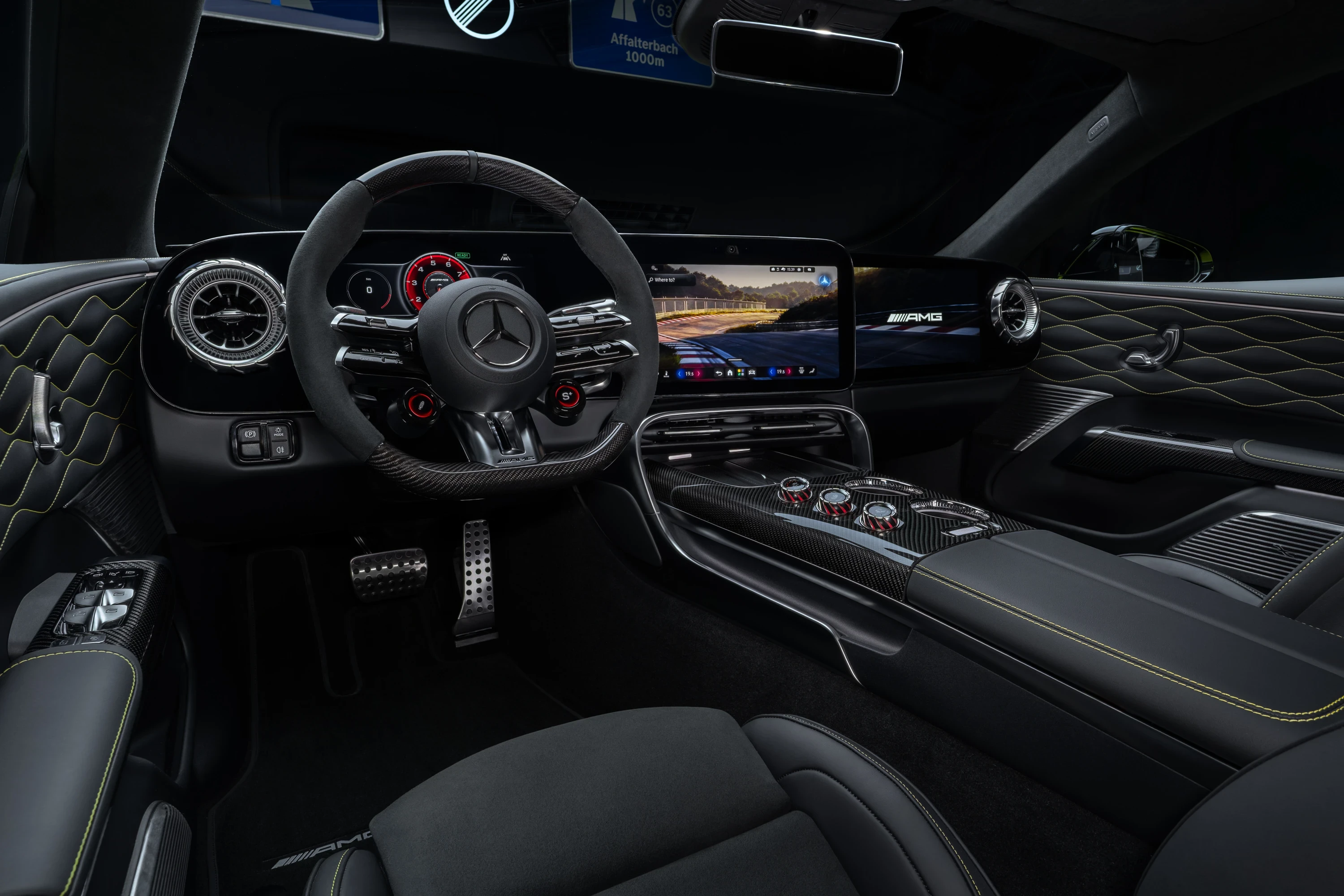 Mercedes GT 63 4-Door Coupé 4MATIC+ interior view