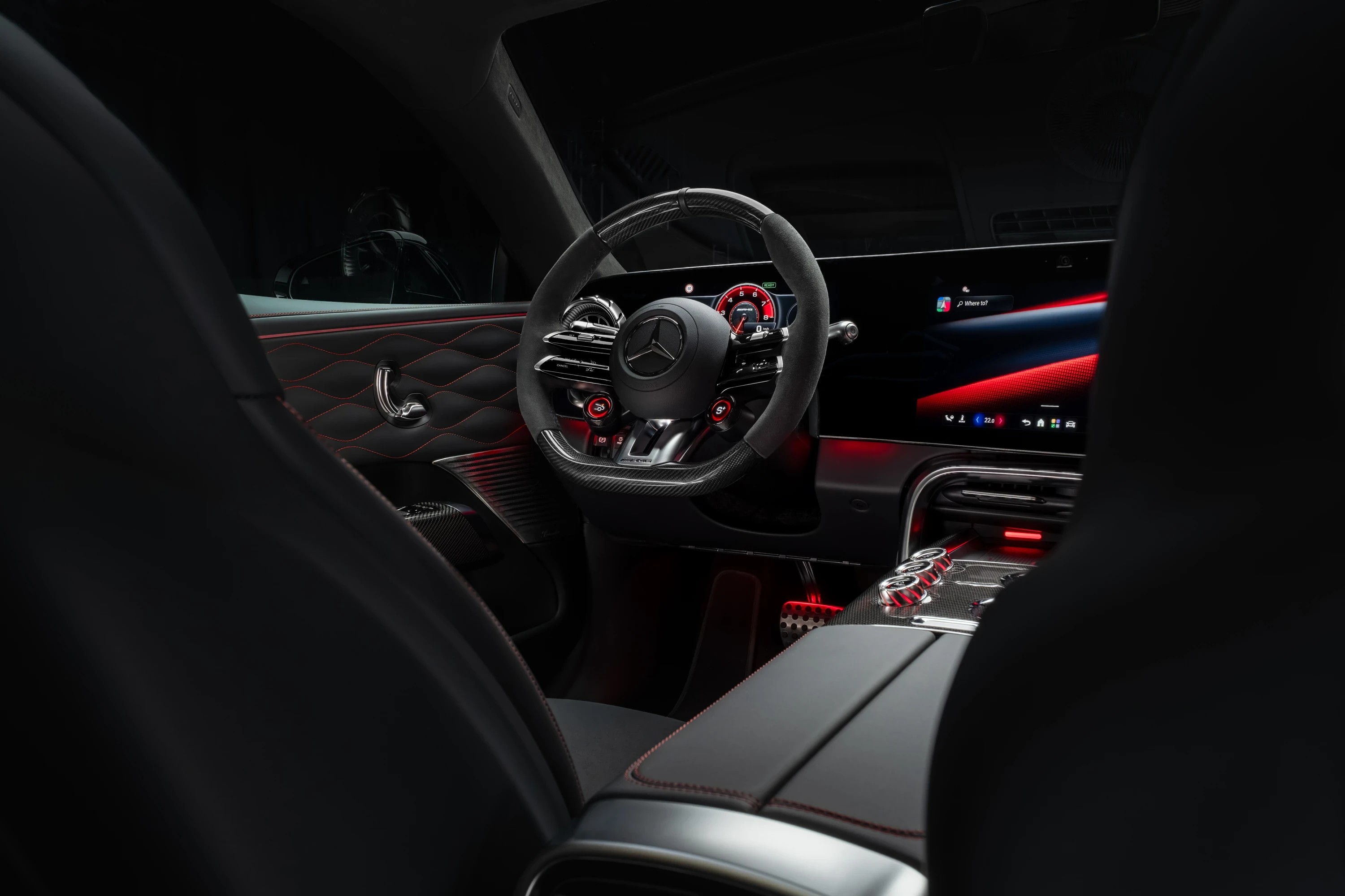Mercedes GT 63 4-Door Coupé 4MATIC+ interior view