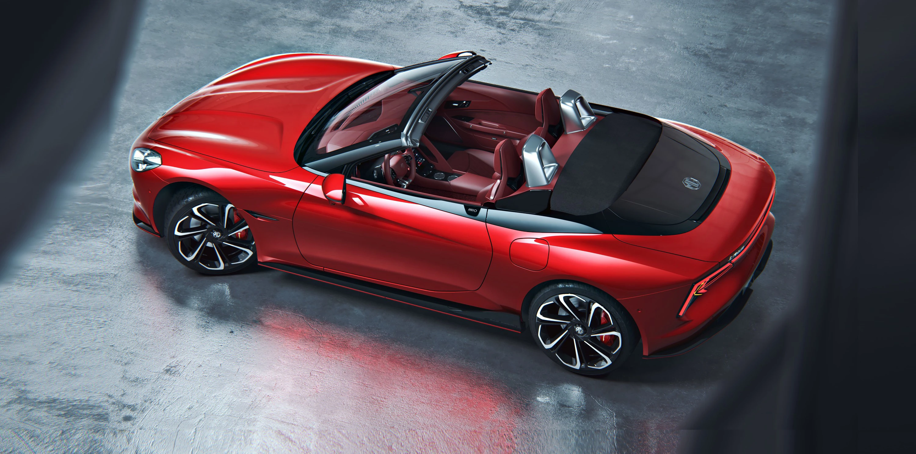 MG Cyberster AWD Long Range exterior view