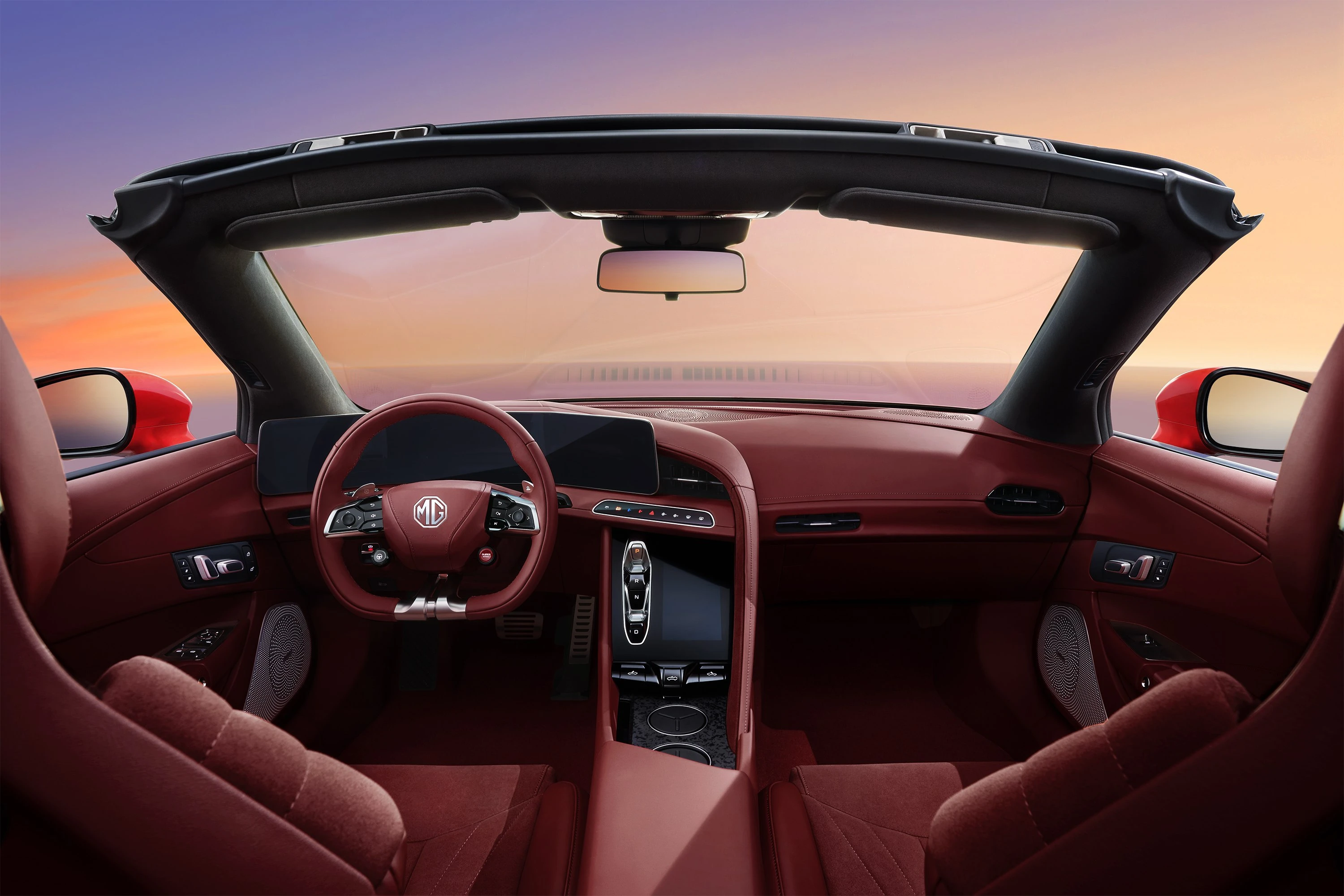 MG Cyberster AWD Long Range interior view