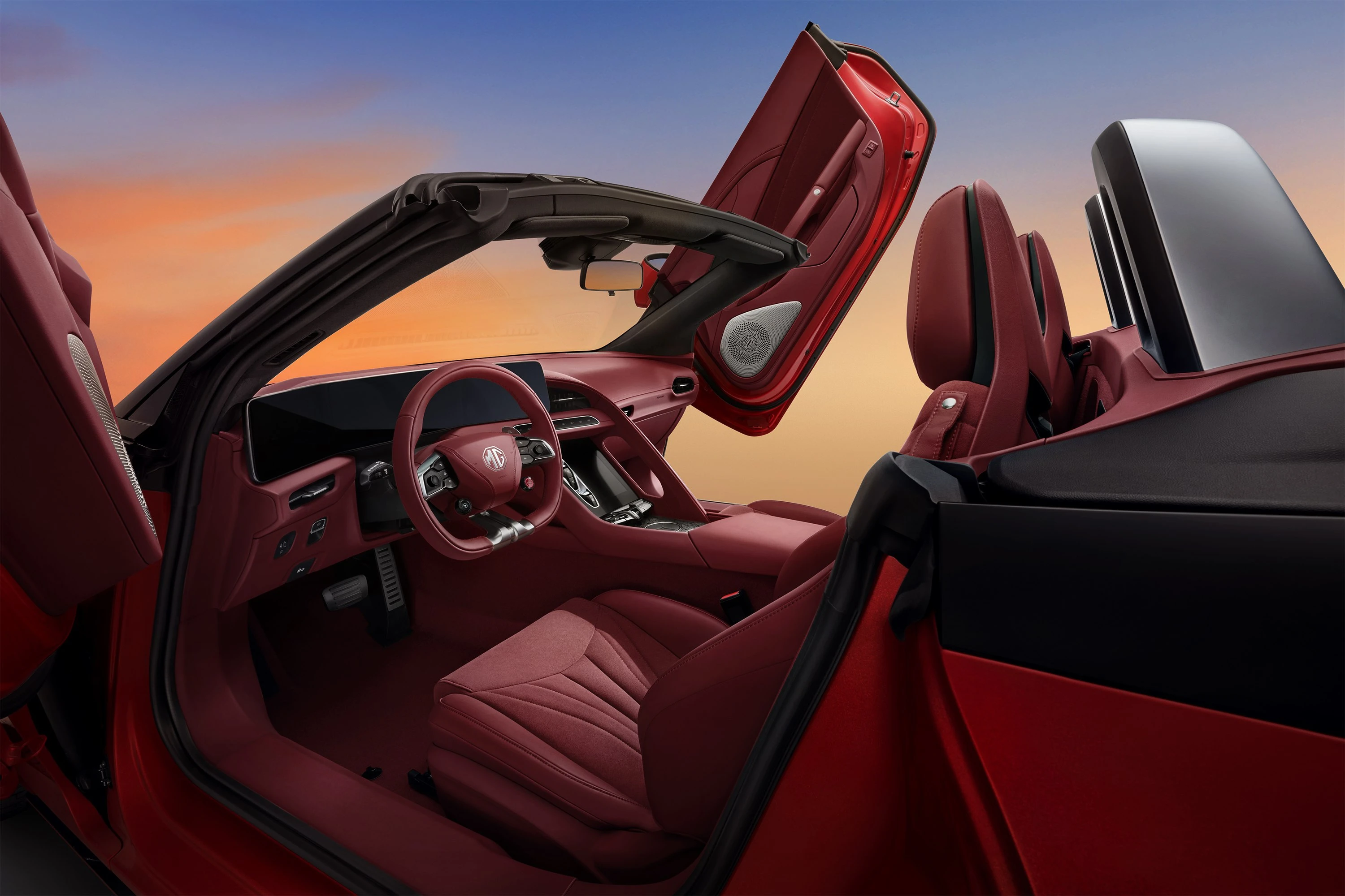 MG Cyberster AWD Long Range interior view