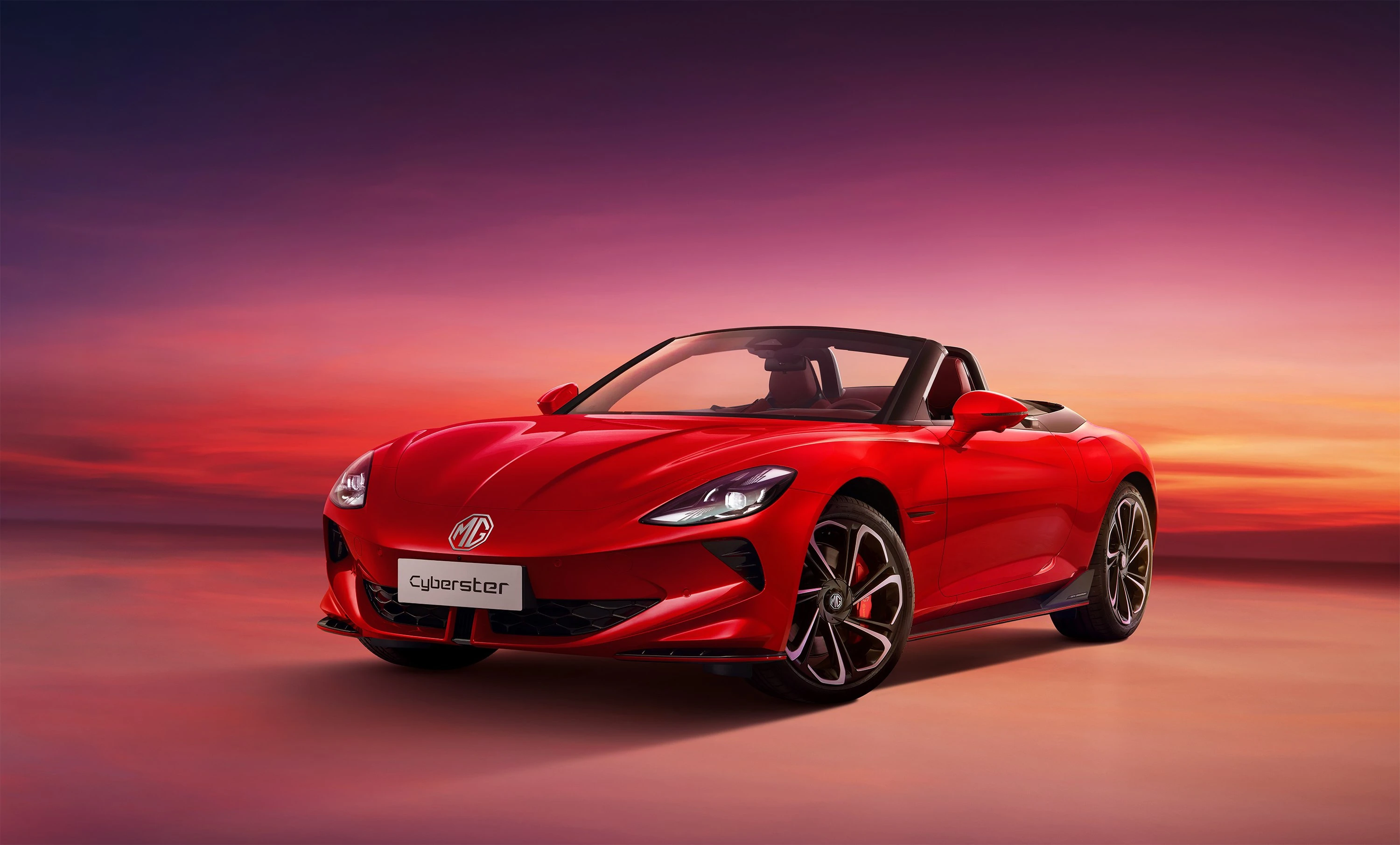 MG Cyberster AWD Long Range exterior view