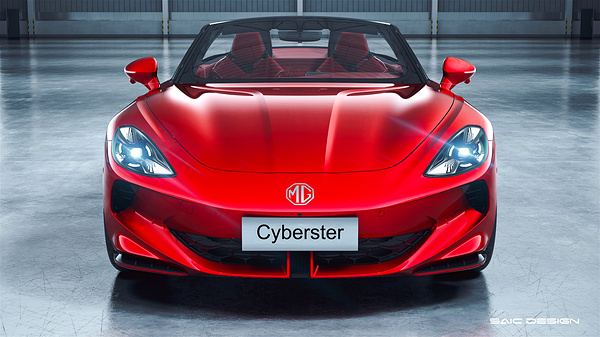 MG Cyberster AWD Long Range exterior view