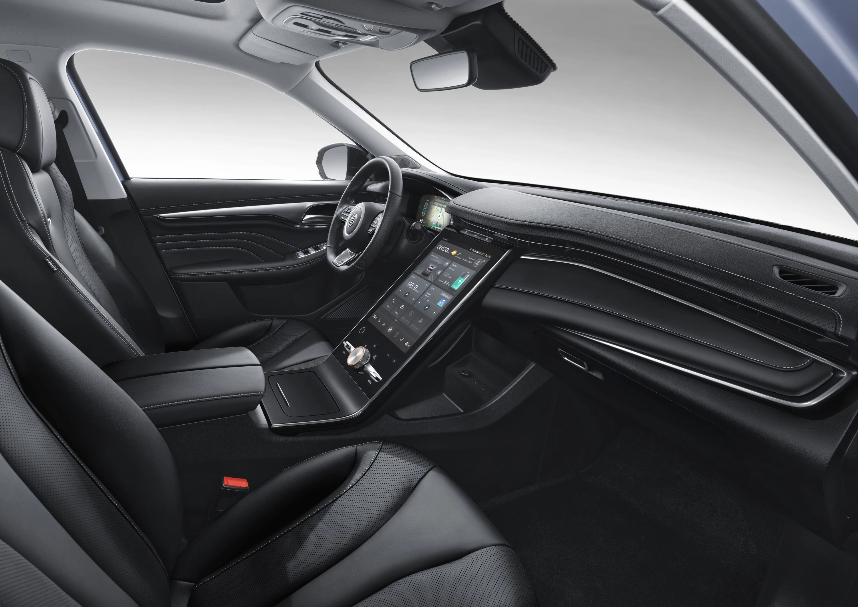 MG Marvel R Electric interior view