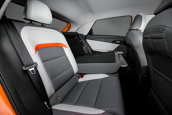 MG MG4 Electric Standard secondrowseats view