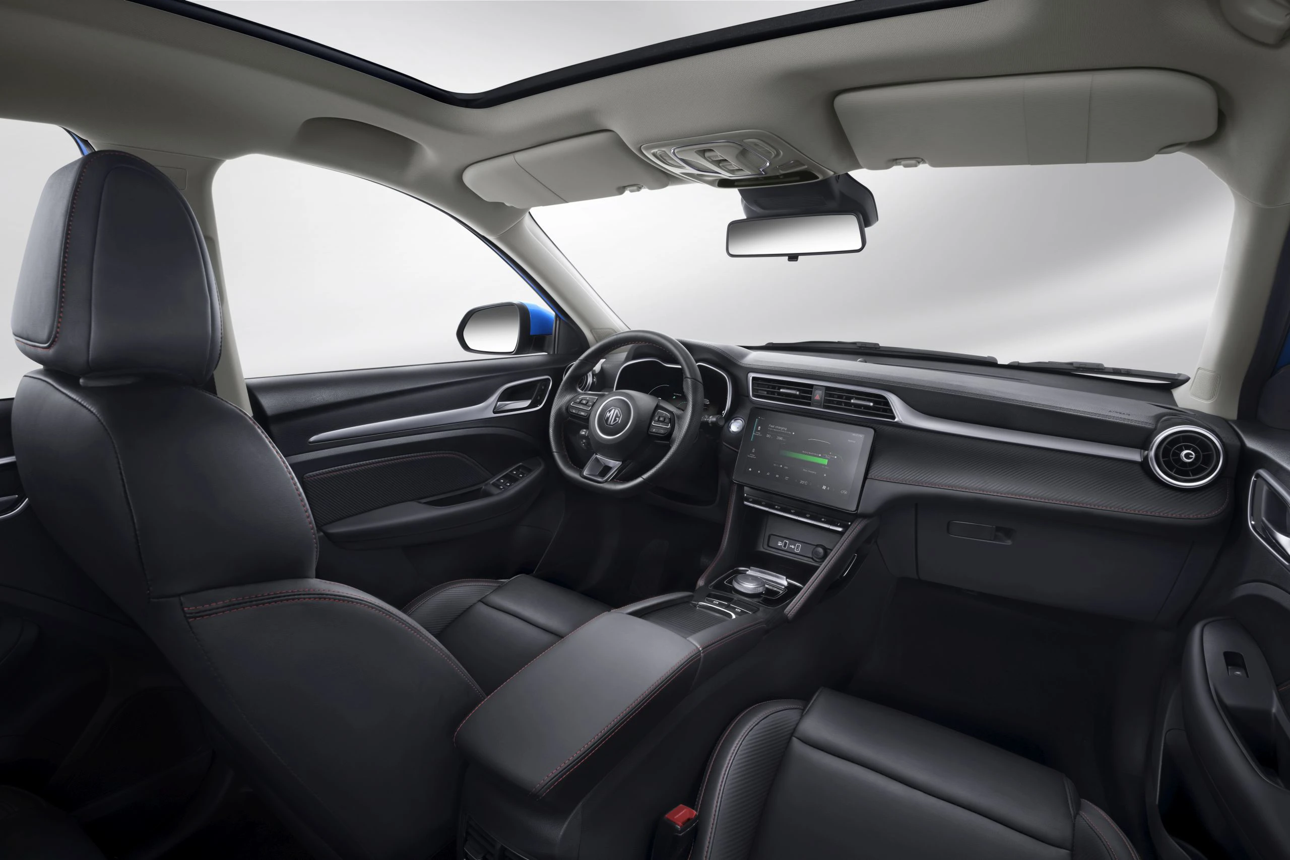 MG ZS EV Long Range interior view