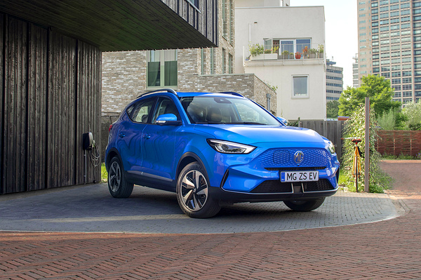 MG ZS electric vehicle model