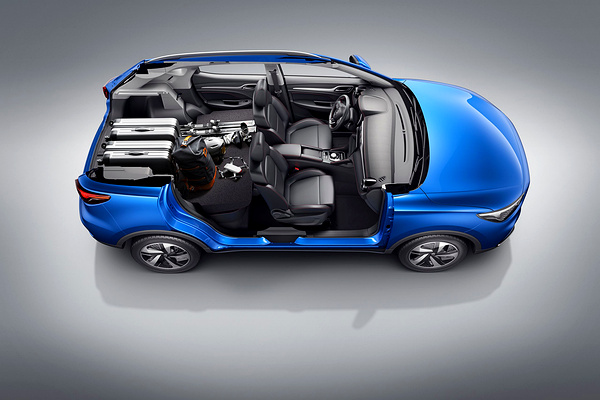 MG ZS EV Standard Range capacity view