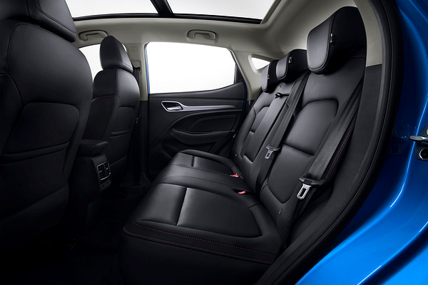 MG ZS EV Standard Range secondrowseats view