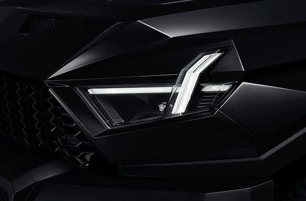 MHERO I headlights view