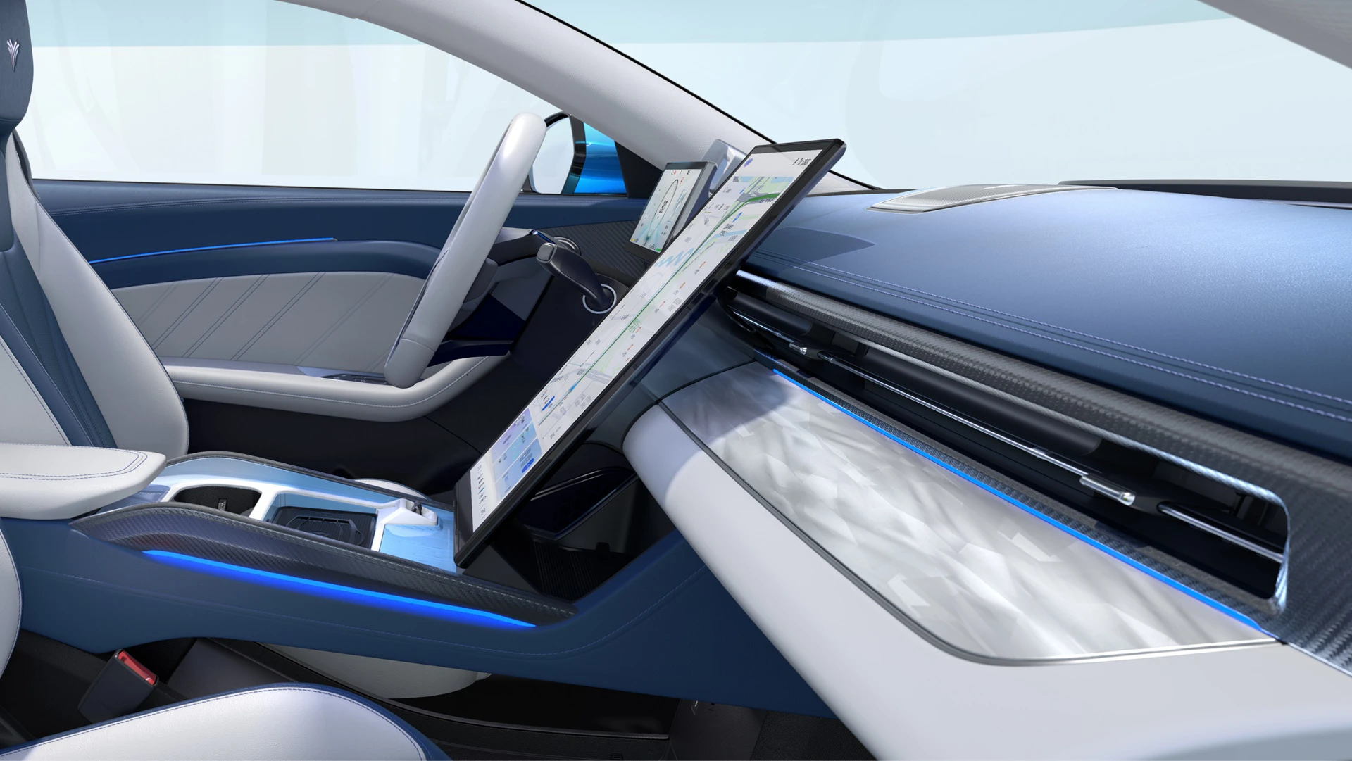 Neta GT 580 AWD interior view