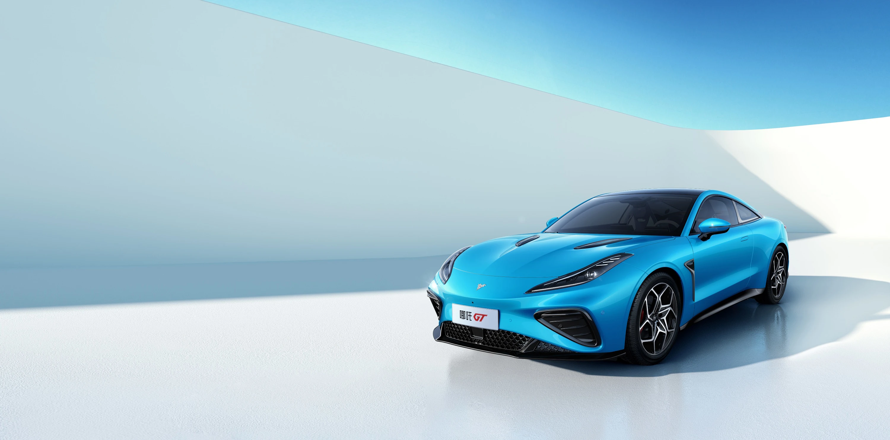 Neta GT 580 AWD electric vehicle exterior