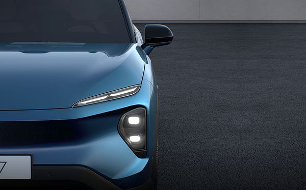 Nio EL7 headlights view