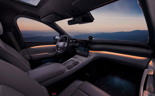 Nio EL7 interior view