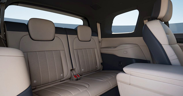 Nio EL8 thirdrow view