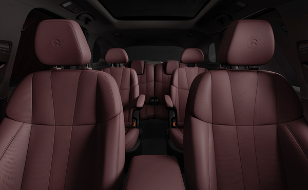 Nio ES8 frontseats view