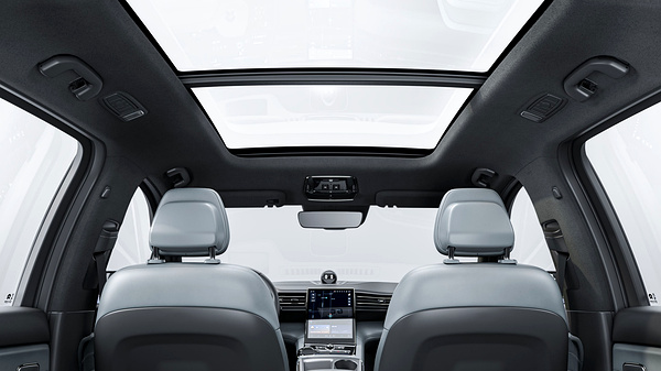 Nio ES8 screens view