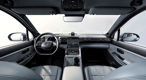 Nio ES8 screens view