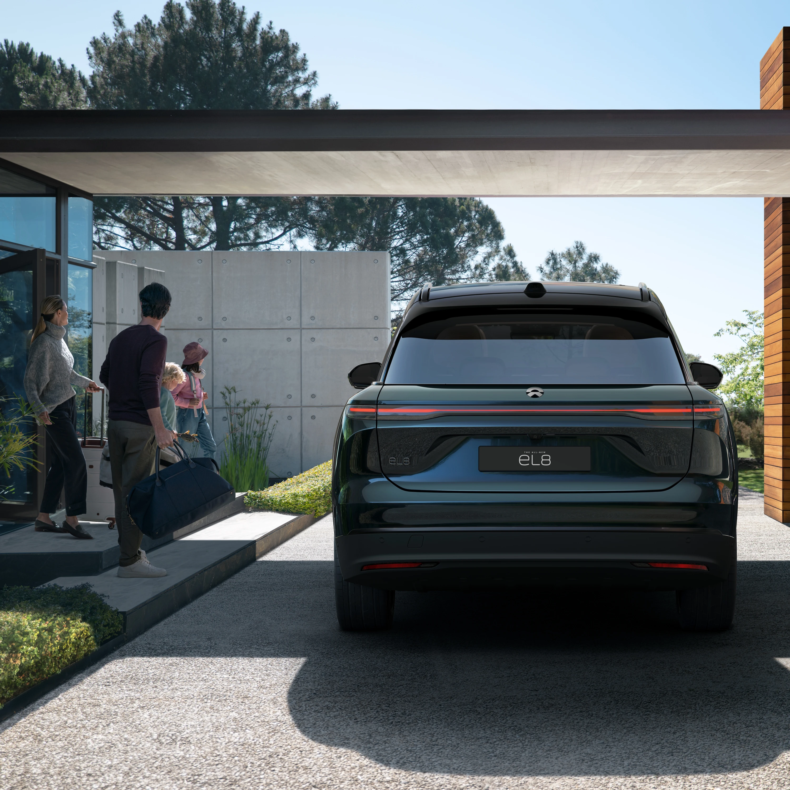Nio ES8 (GEN2) exterior view