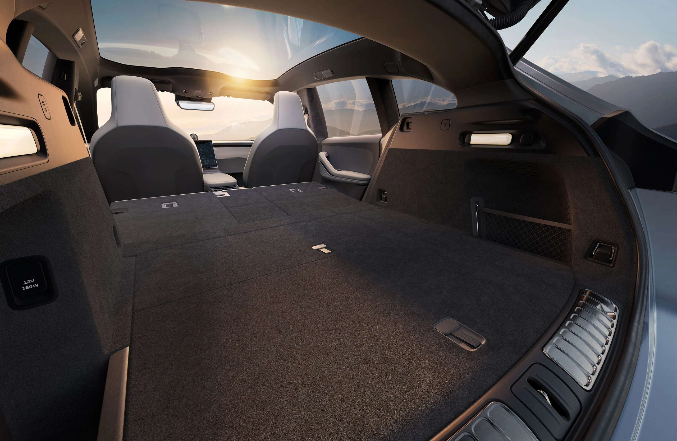 Nio ET5 Touring trunk view