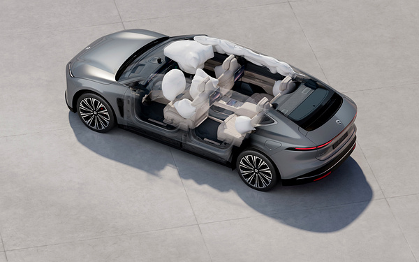 Nio ET9 airbags view