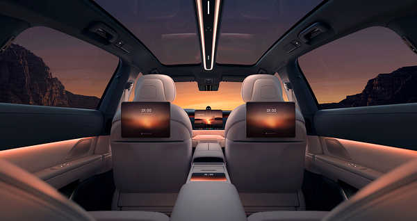 Nio ET9 interior view