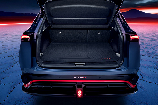 Nissan Ariya NISMO trunk view