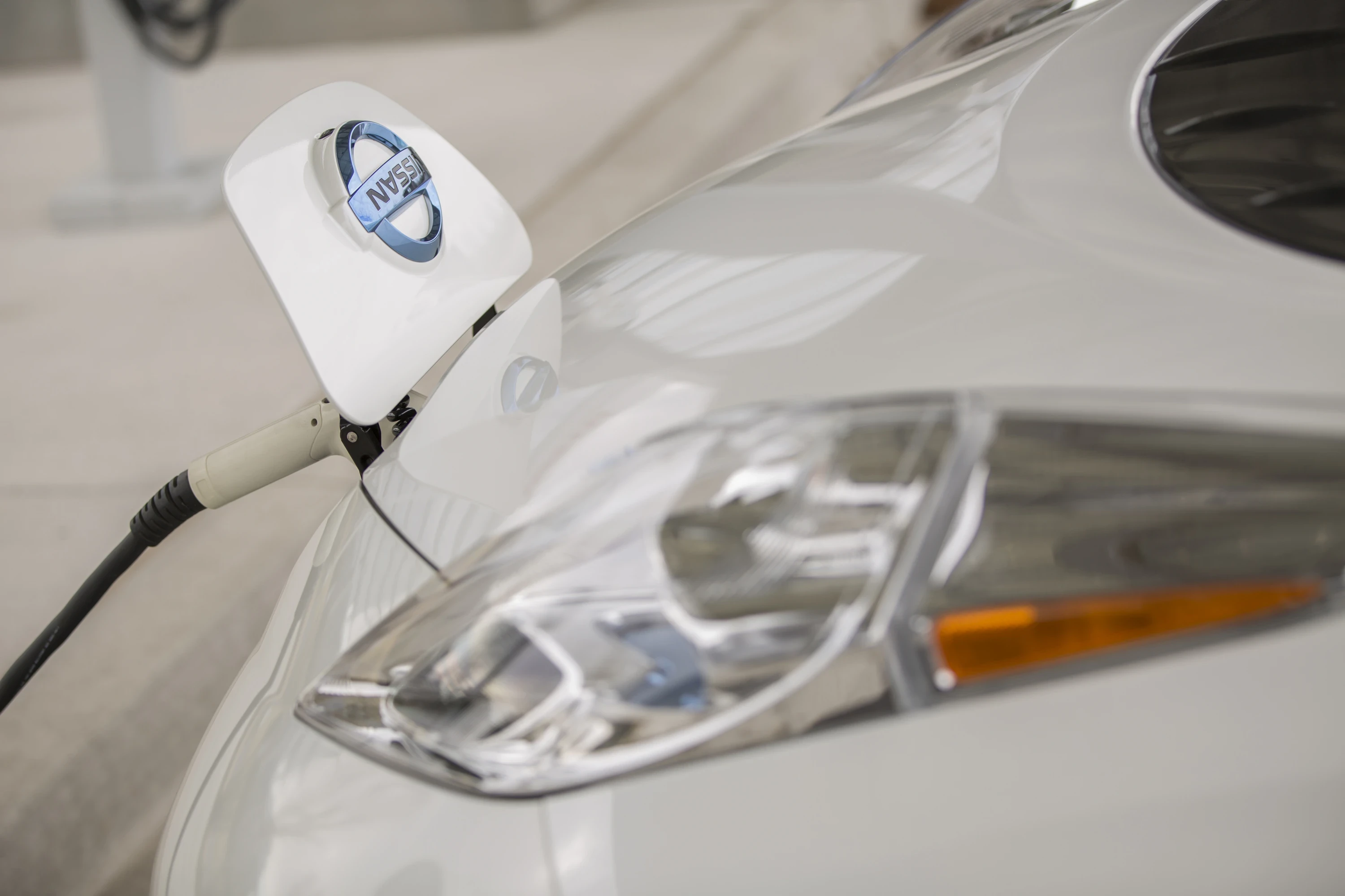 Nissan Leaf 30 kWh chargport view