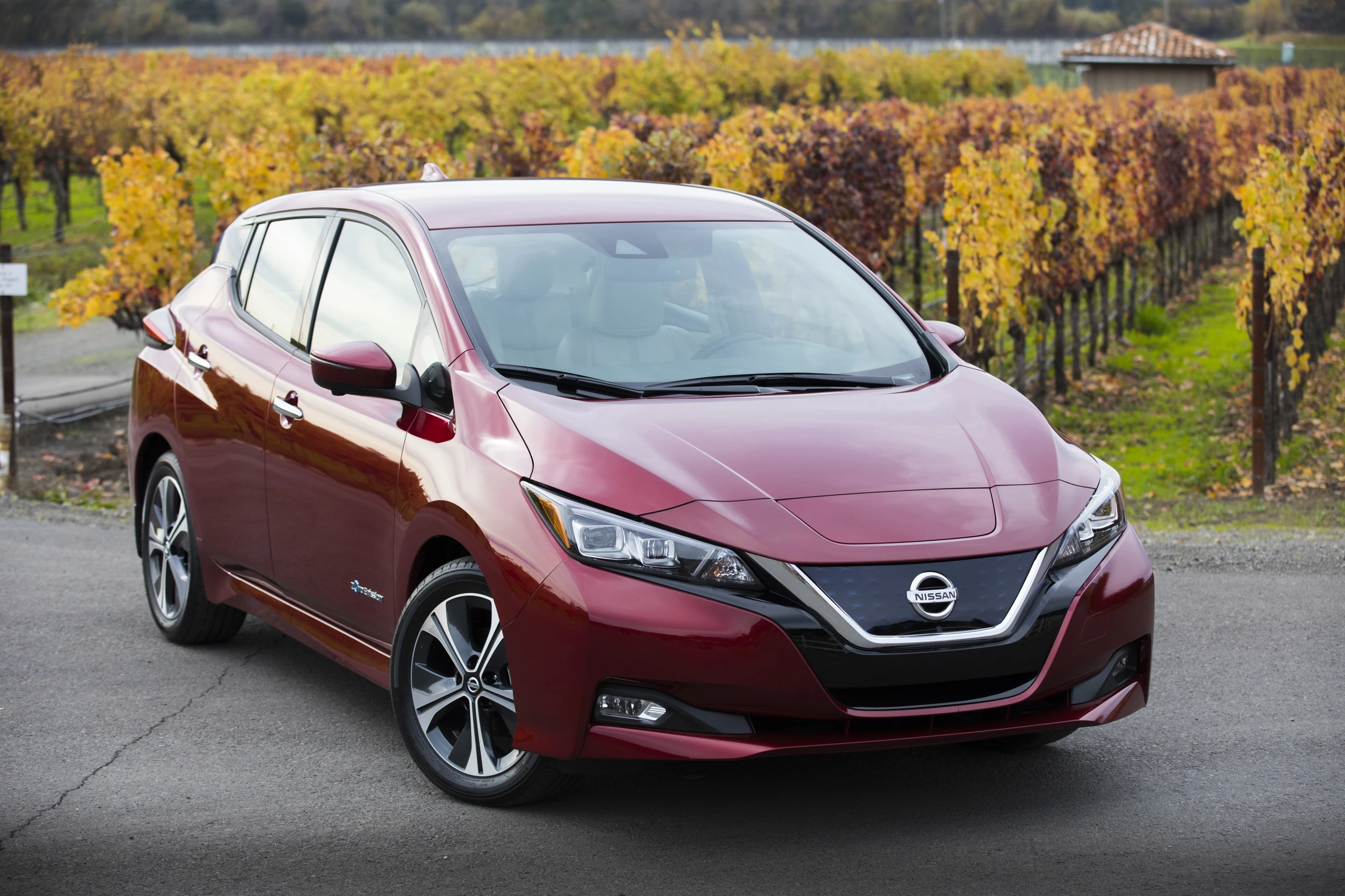 Nissan Leaf 40 kWh electric vehicle exterior