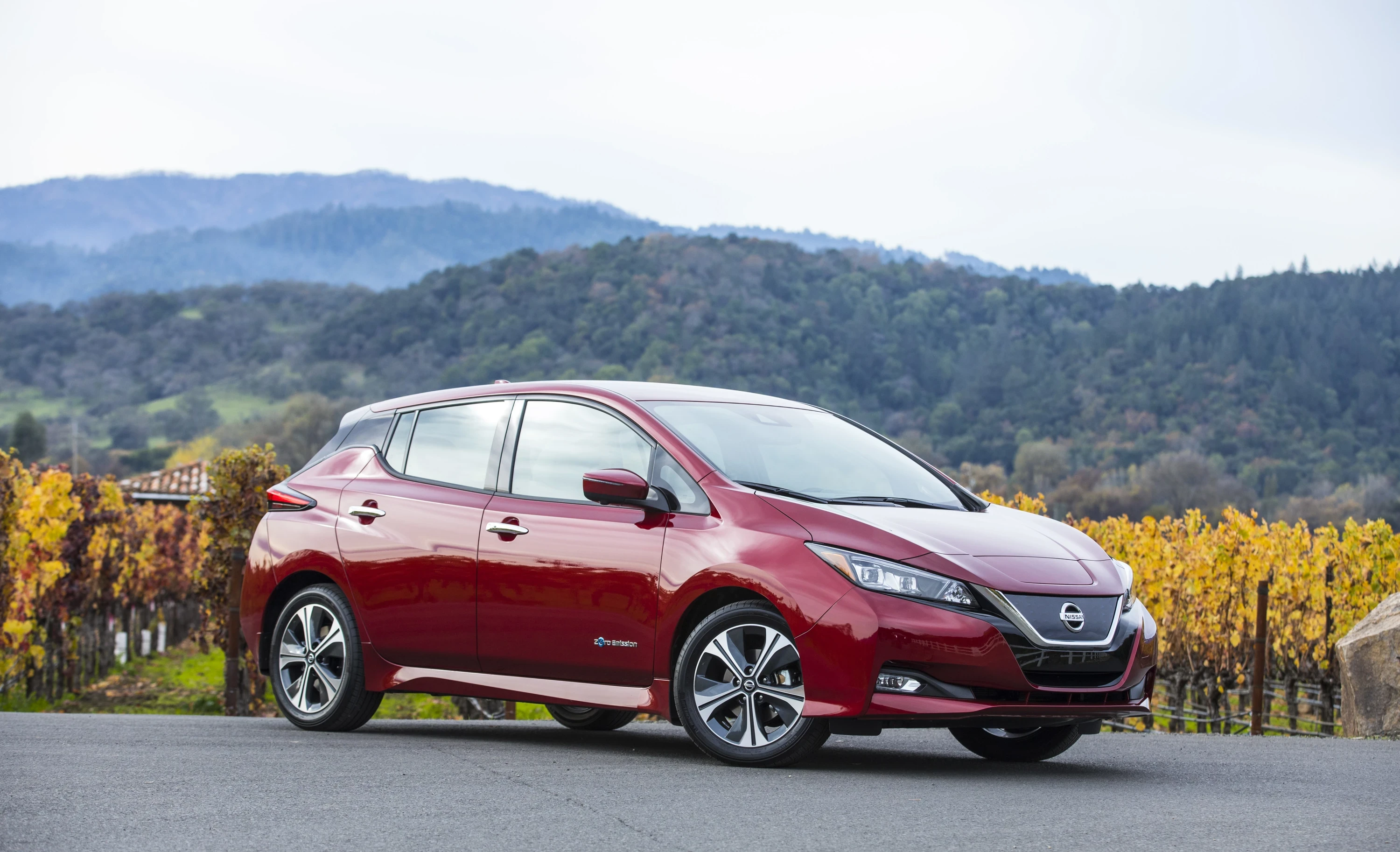 Nissan Leaf 40 kWh exterior view
