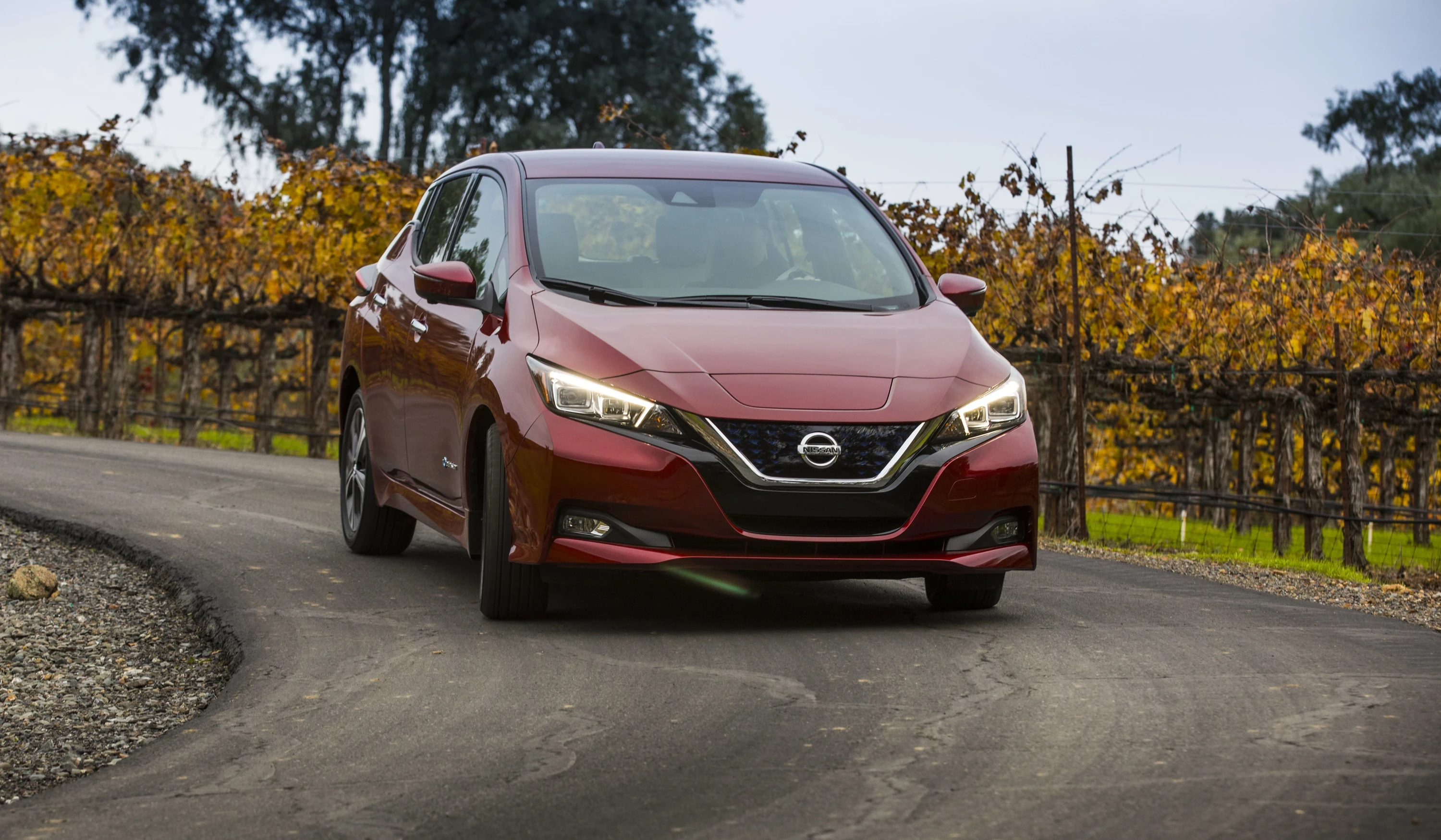 Nissan Leaf 40 kWh exterior view