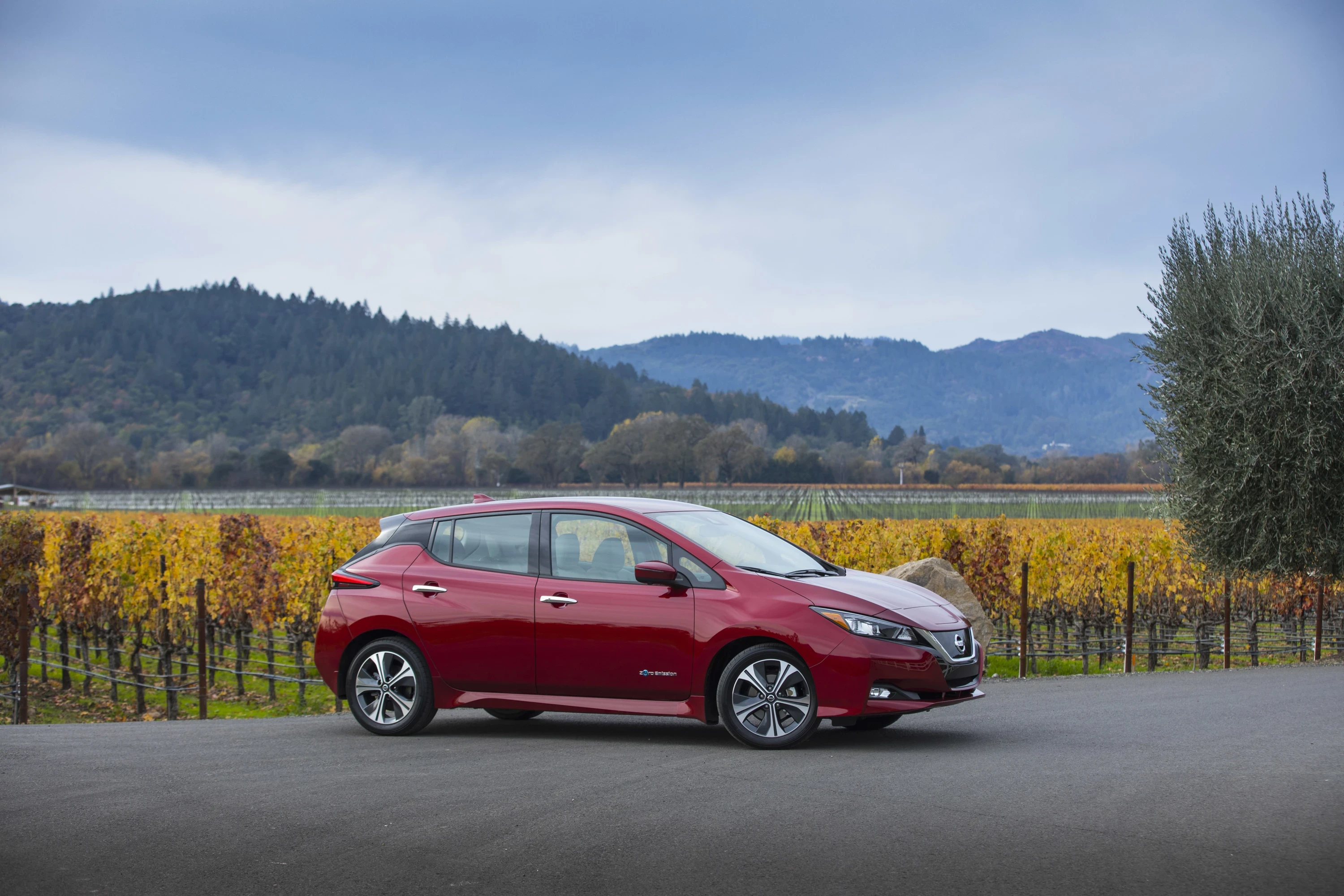 Nissan Leaf 40 kWh exterior view
