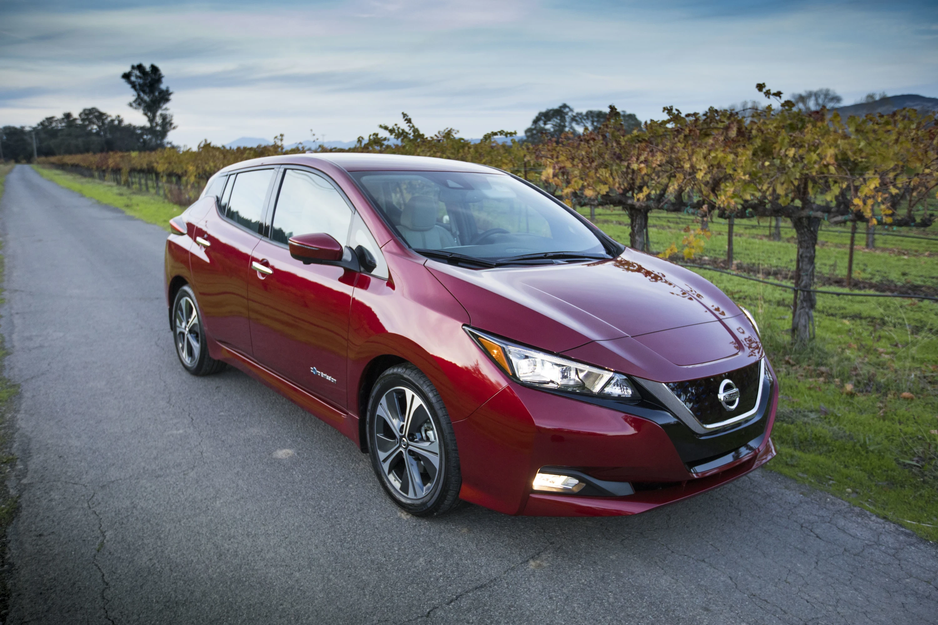 Nissan Leaf 40 kWh exterior view