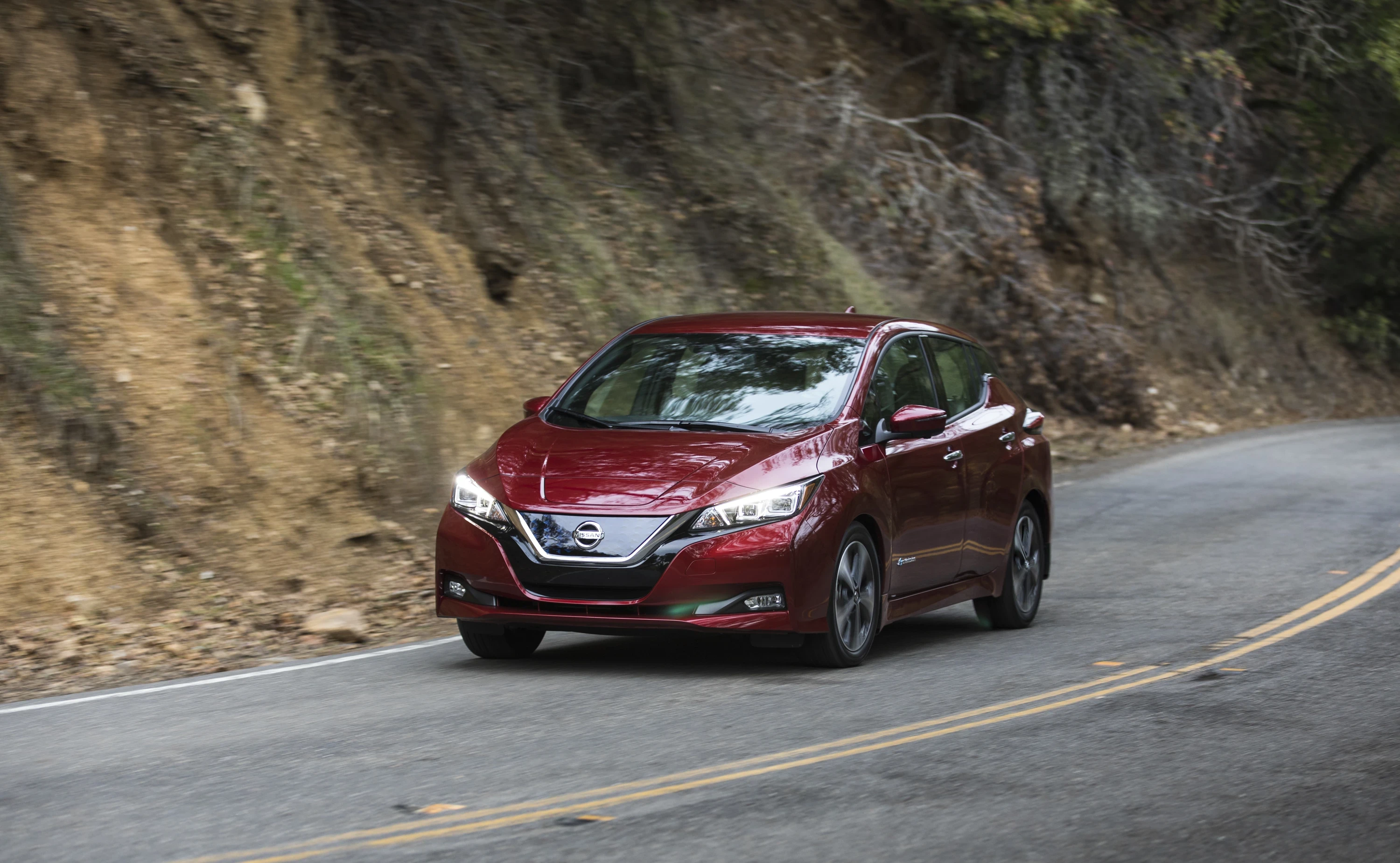 Nissan Leaf 40 kWh exterior view