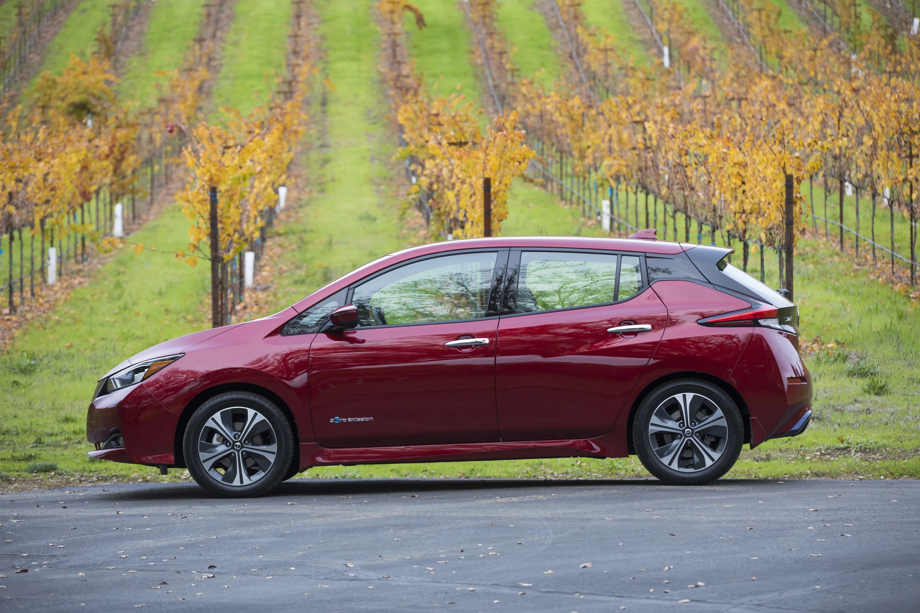 Nissan Leaf 40 kWh exterior view