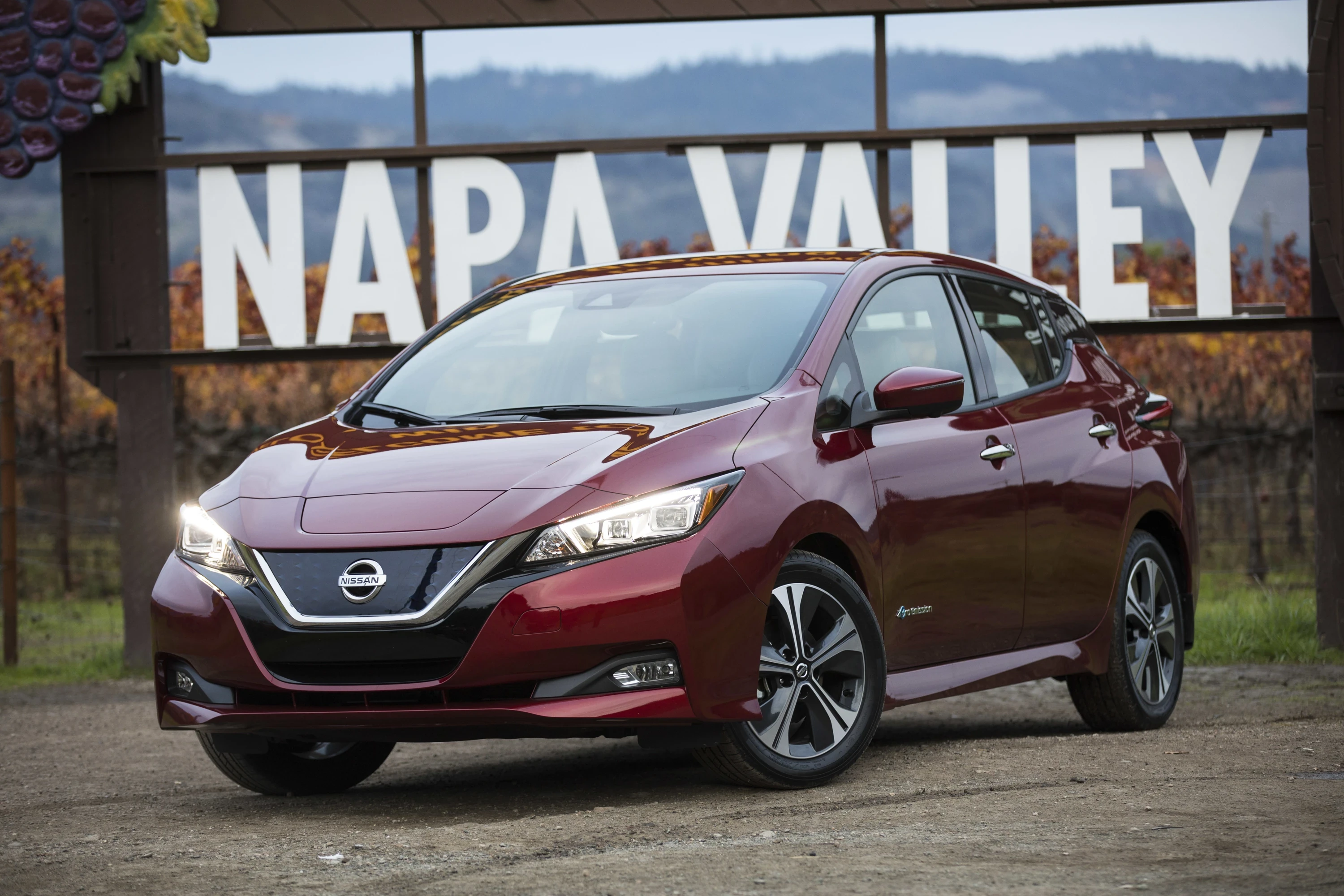 Nissan Leaf 40 kWh exterior view