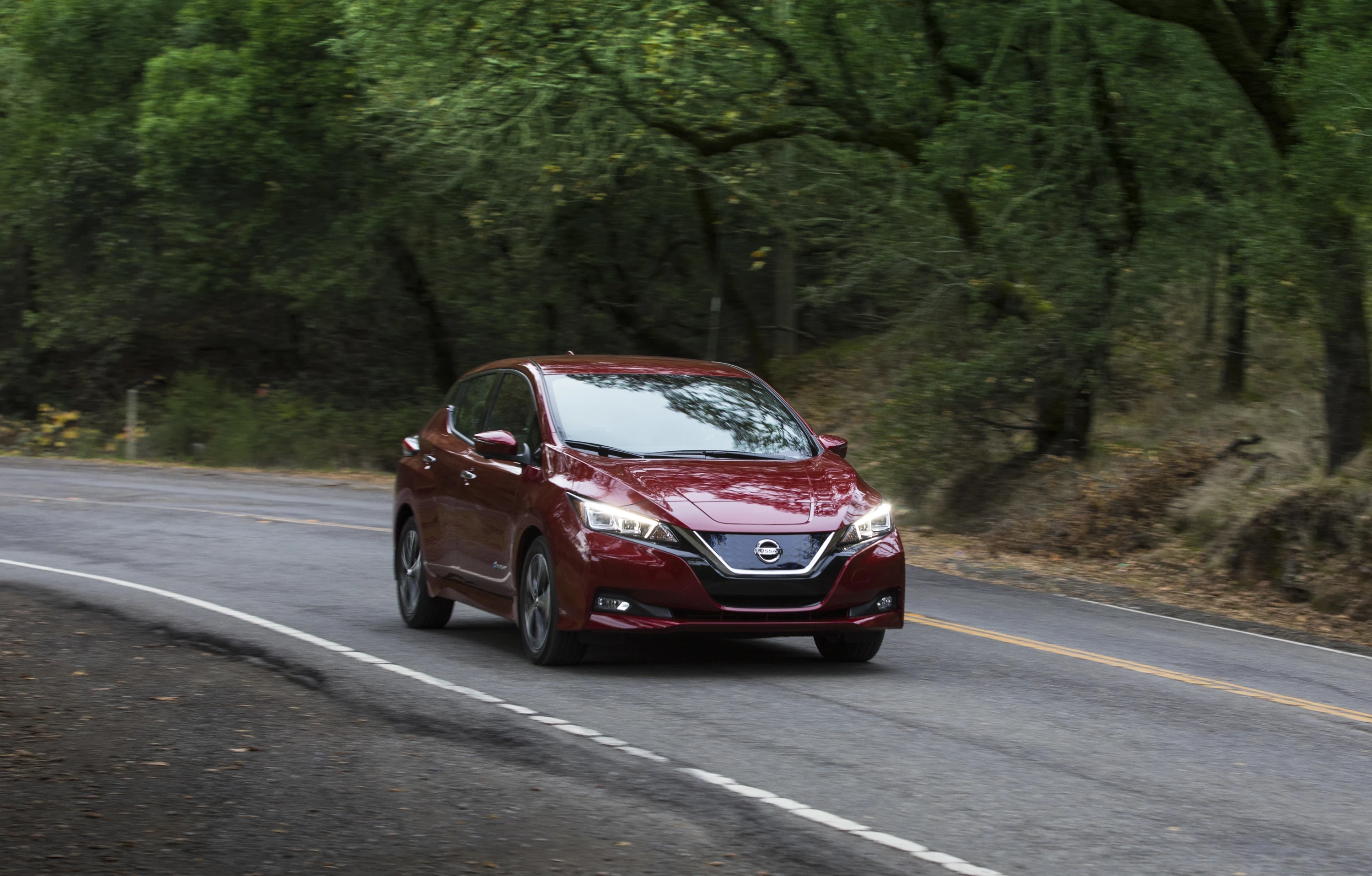 Nissan Leaf 40 kWh exterior view