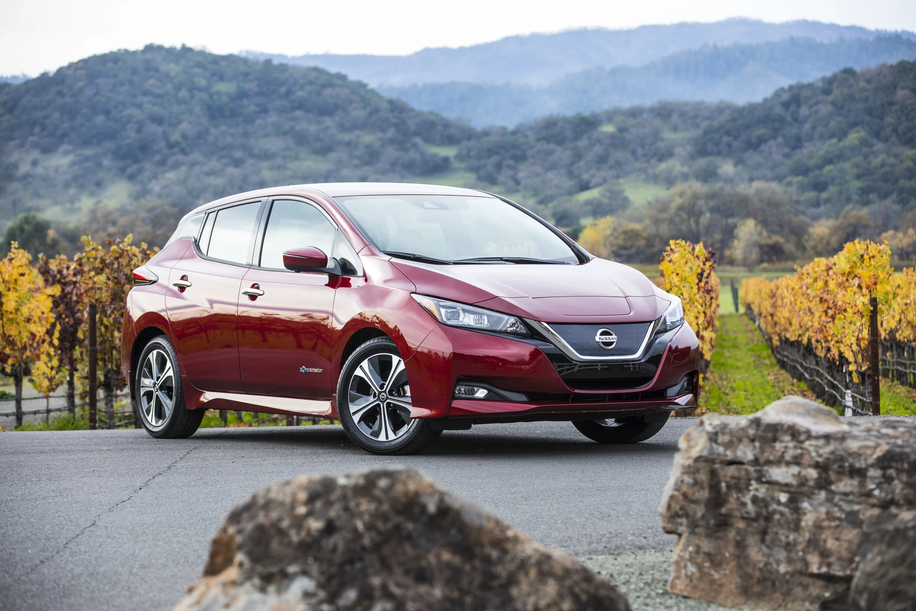 Nissan Leaf 40 kWh exterior view