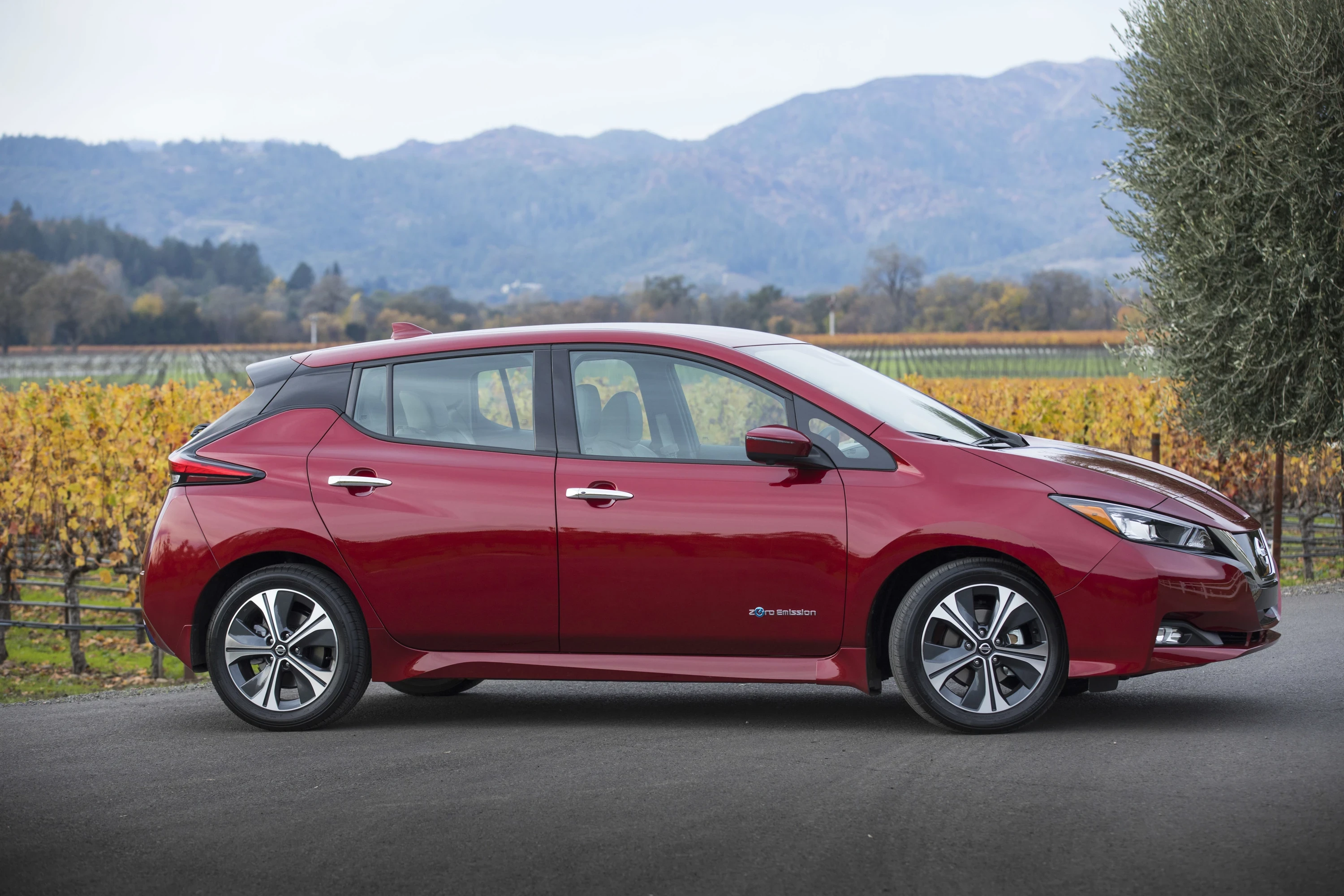 Nissan Leaf 40 kWh exterior view