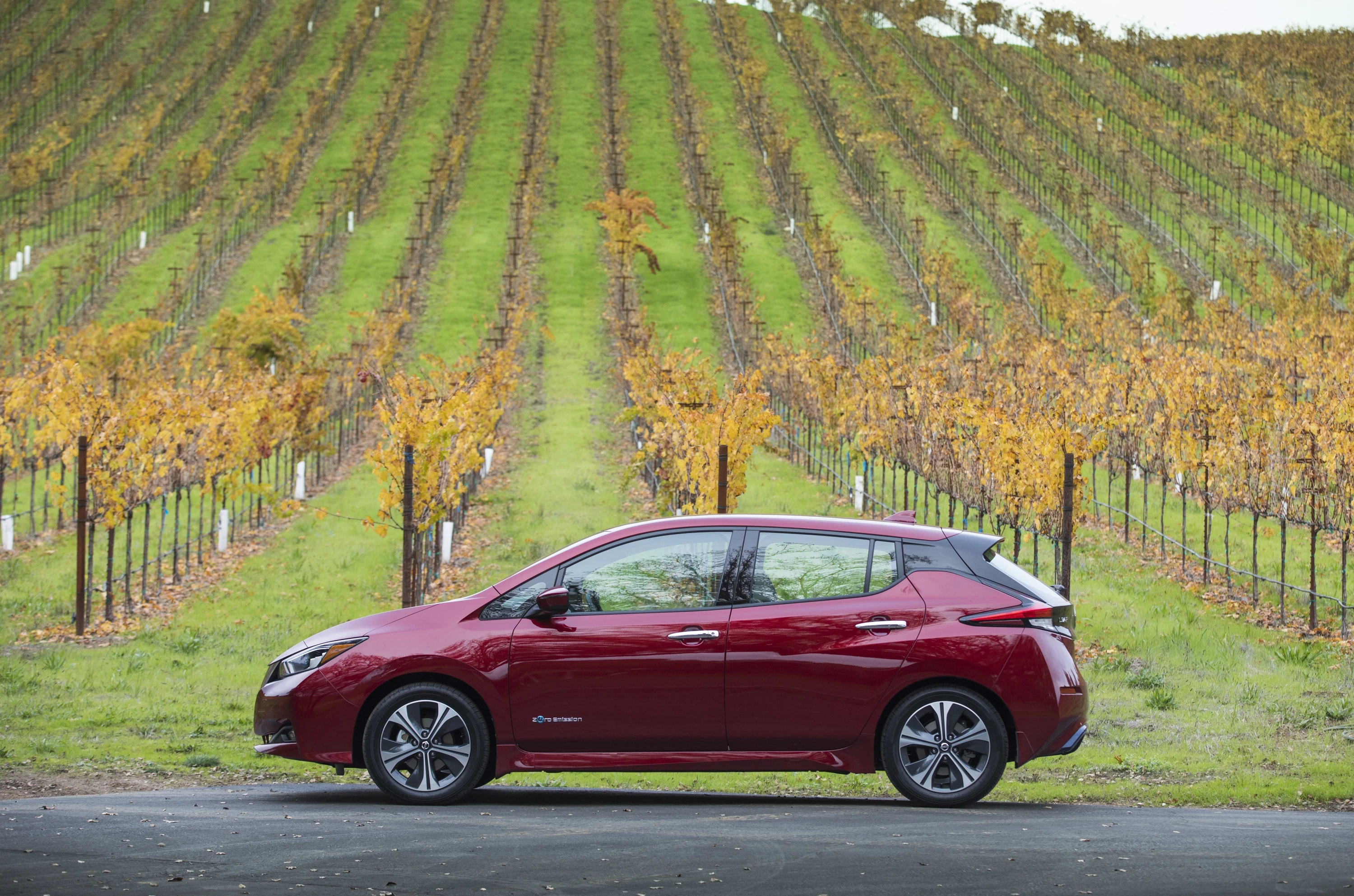 Nissan Leaf 40 kWh exterior view
