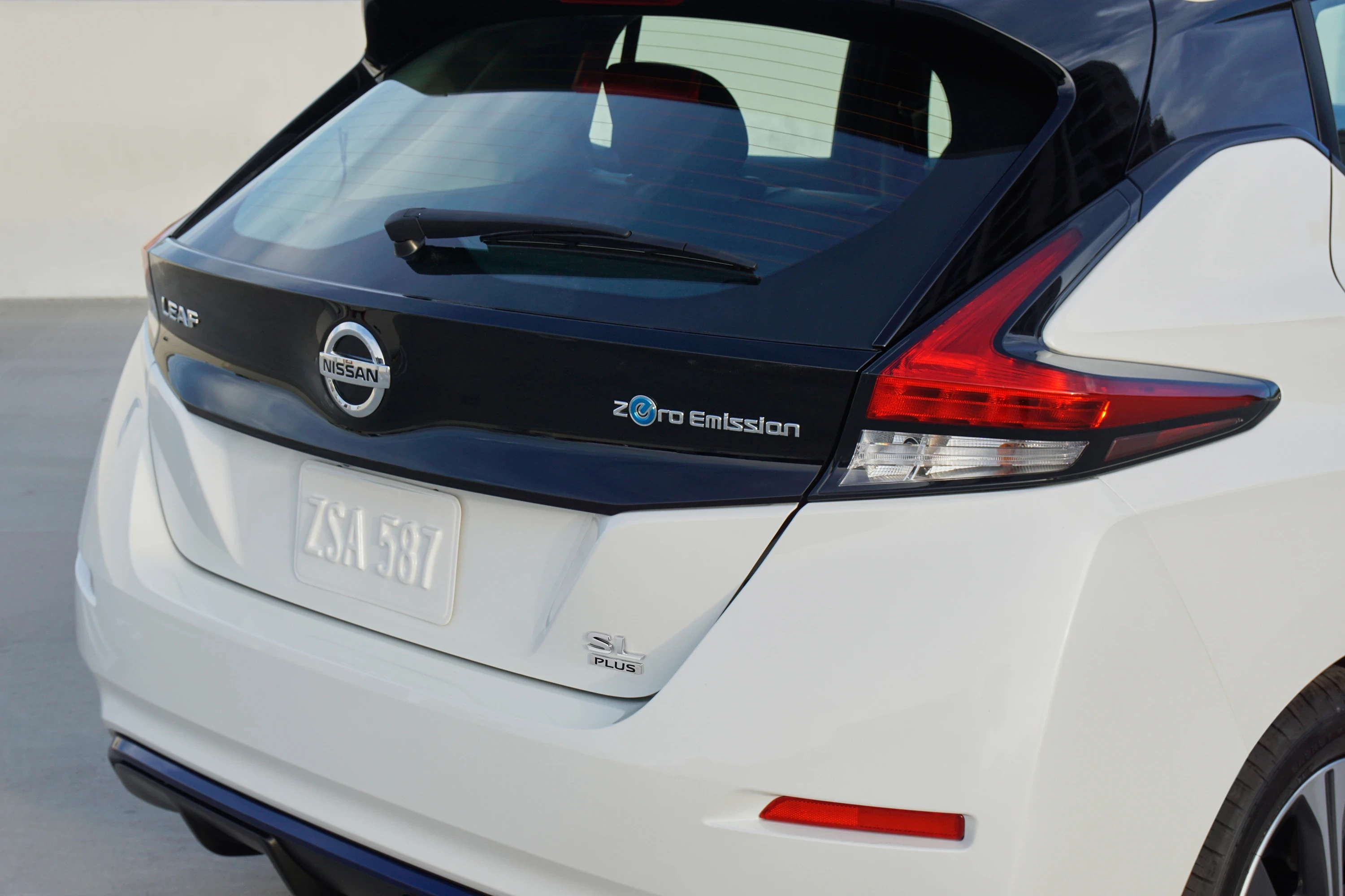 Nissan Leaf e+ 62 kWh details view