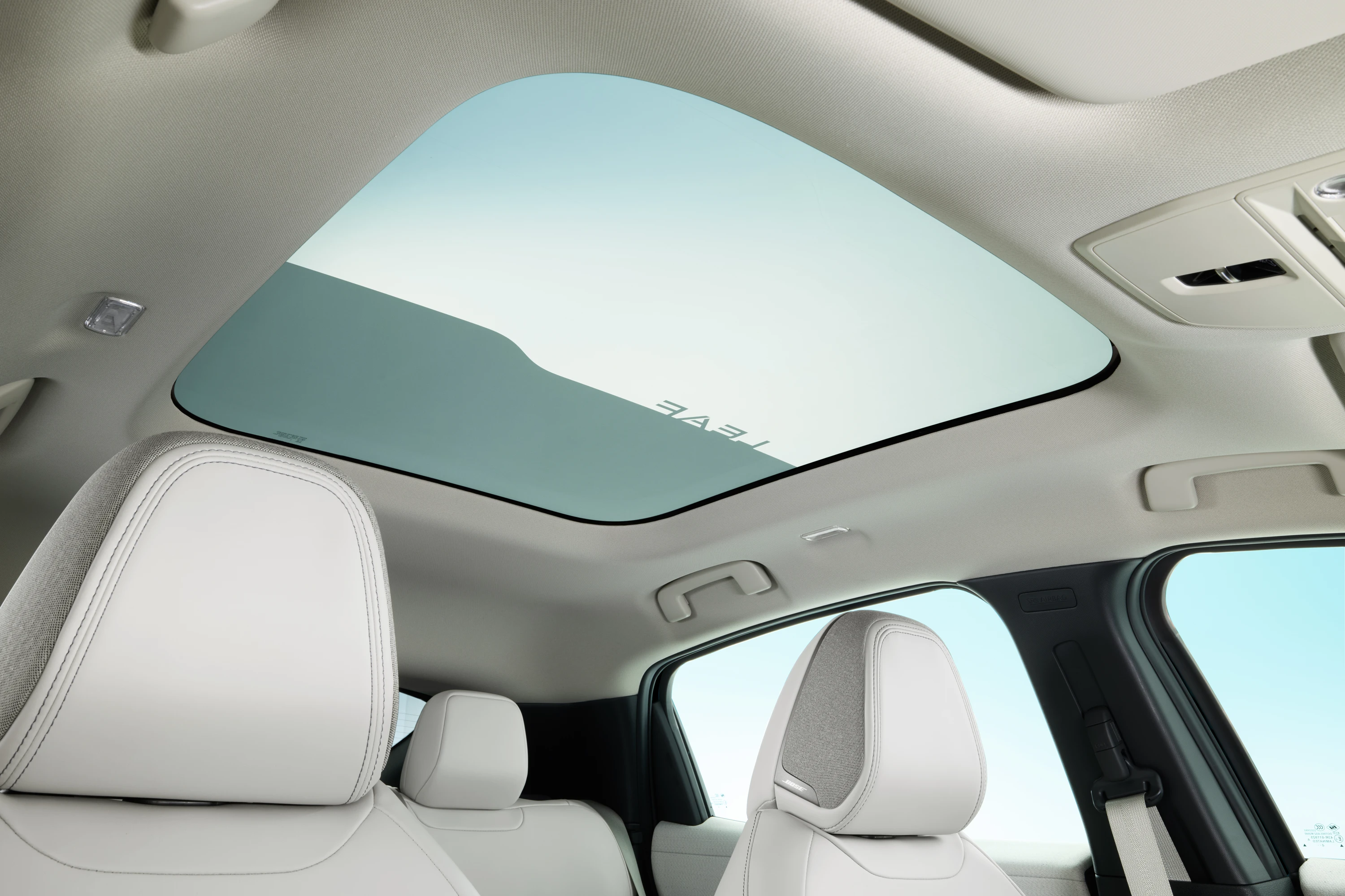 Nissan Leaf Long Range roof view