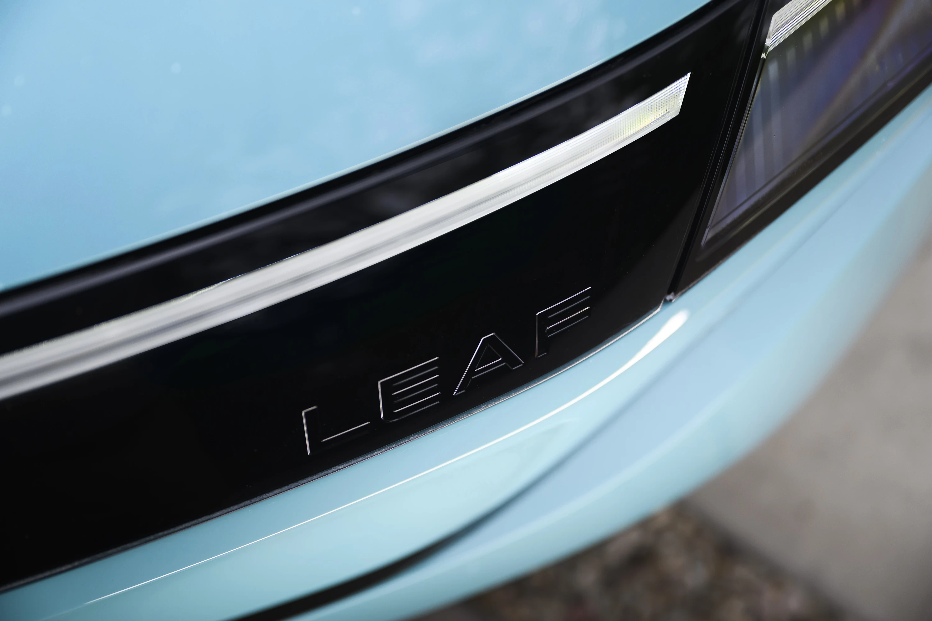 Nissan Leaf Long Range details view