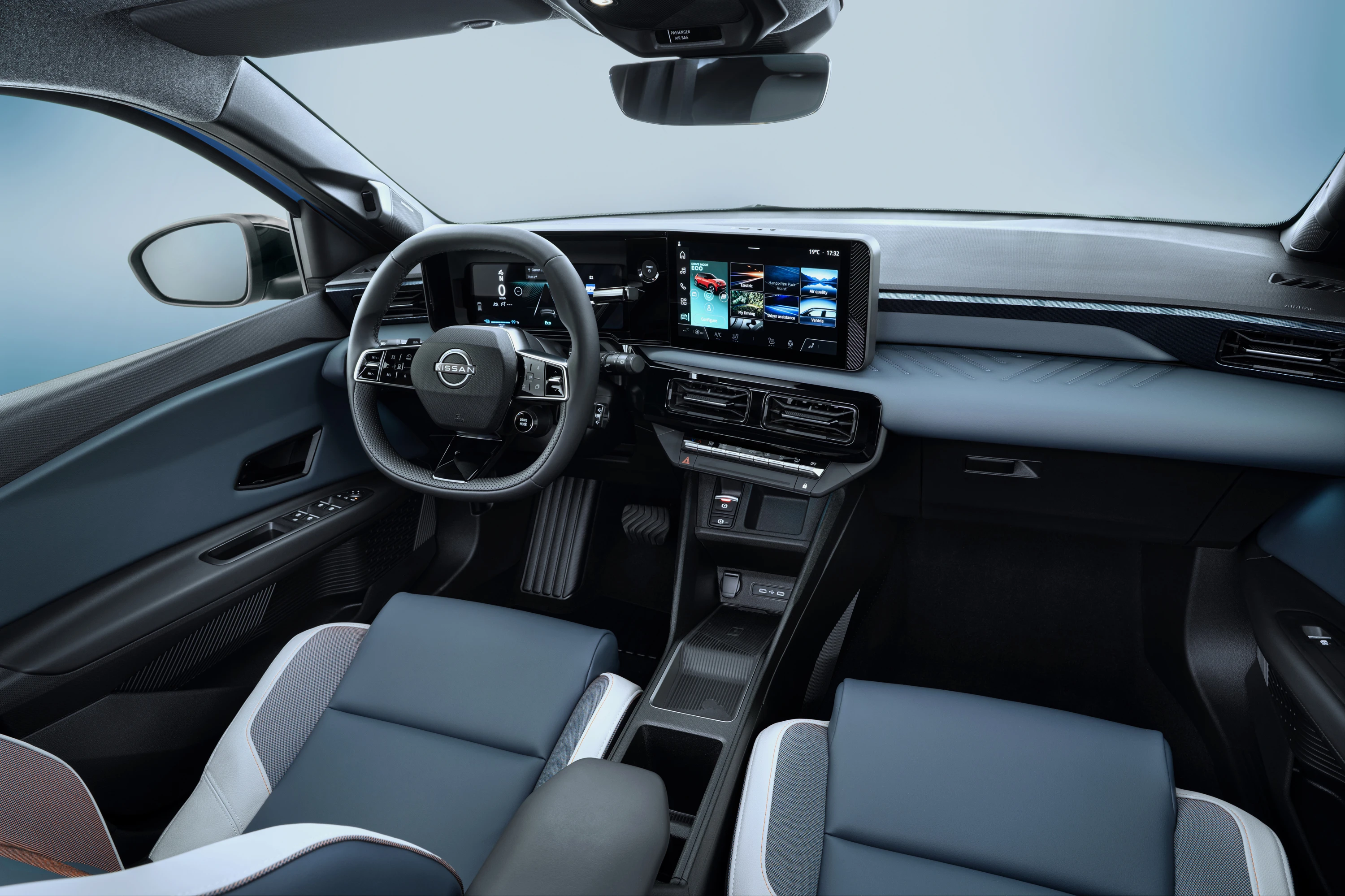 Nissan Micra 40kWh interior view