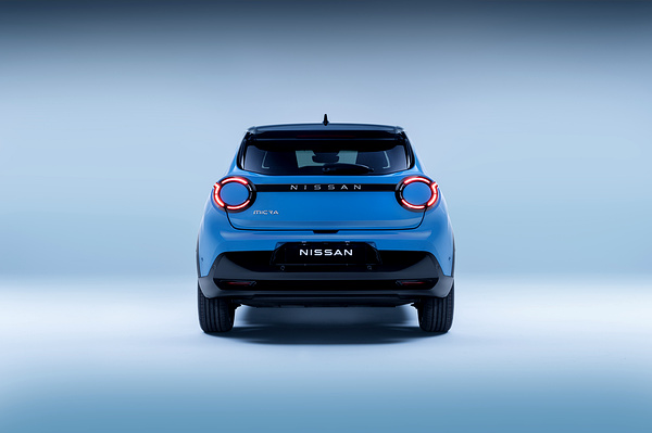 Nissan Micra 52 kWh exterior view