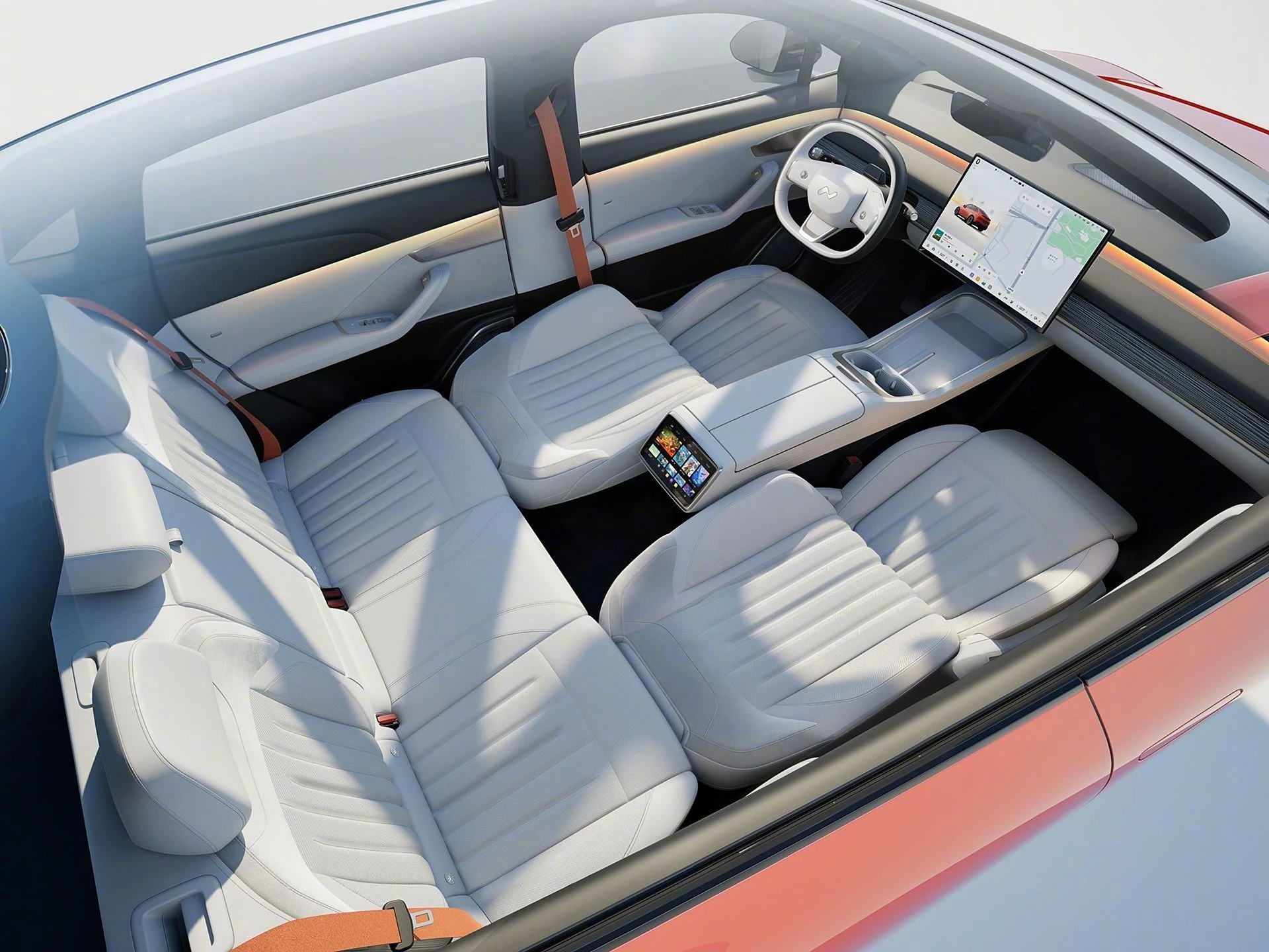 Onvo L60 AWD interior view