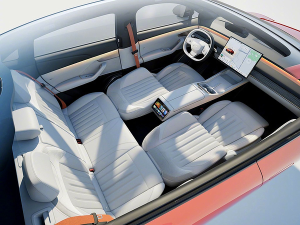 Onvo L60 AWD interior view