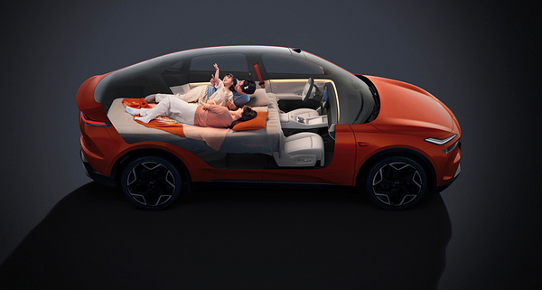 Onvo L60 AWD interior view