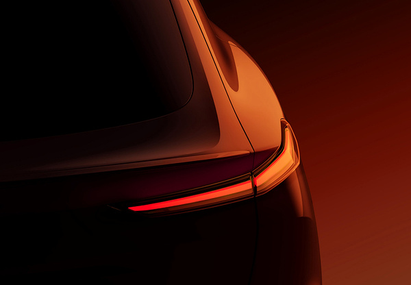 Onvo L60 AWD rearlights view